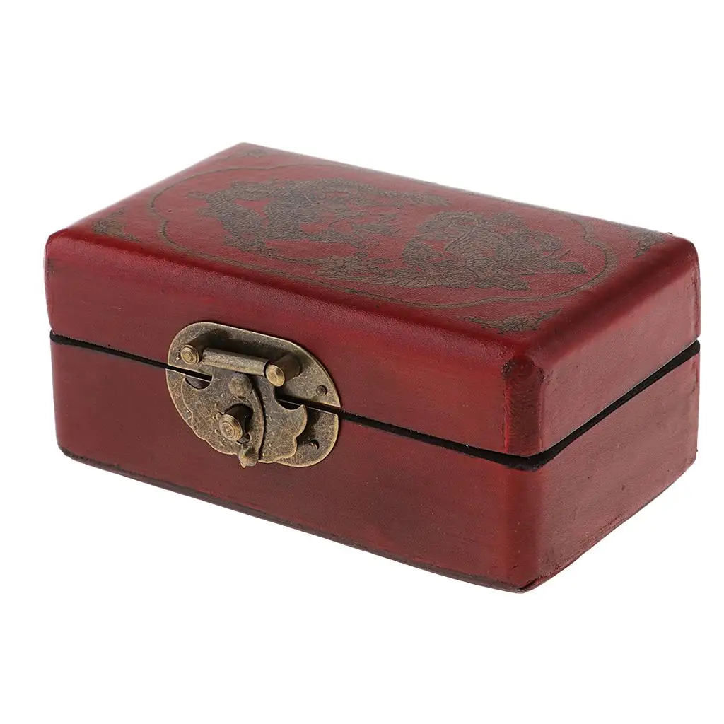 

Classic Wooden Box Cabinet for Home Decoration, Jewelry Storage