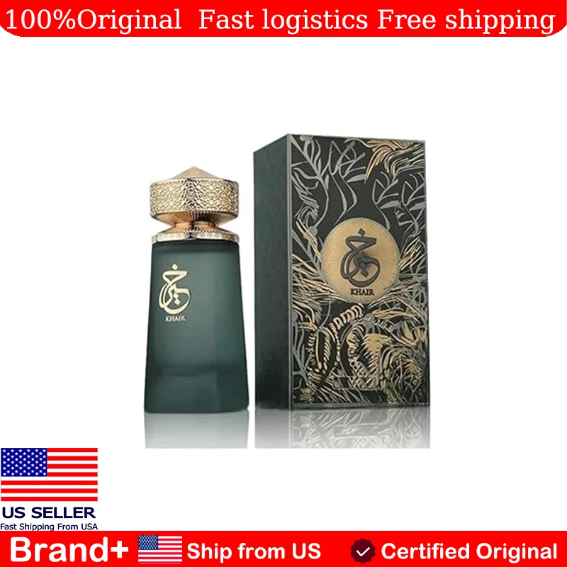 

Paris Corner Khair 100ML Edp Long Lasting Fragrance Cologne Persistence Natural Arabian Women's Perfume Birthday Gift Portable