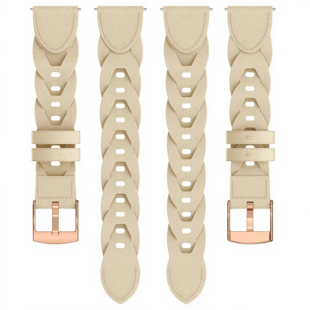 Женский ремешок для часов из синтетической кожи 18 мм, браслет для Garmin Venu 3S 2S Vivoactive 4S Forerunner 265S 255S, браслет, ремешок для часов