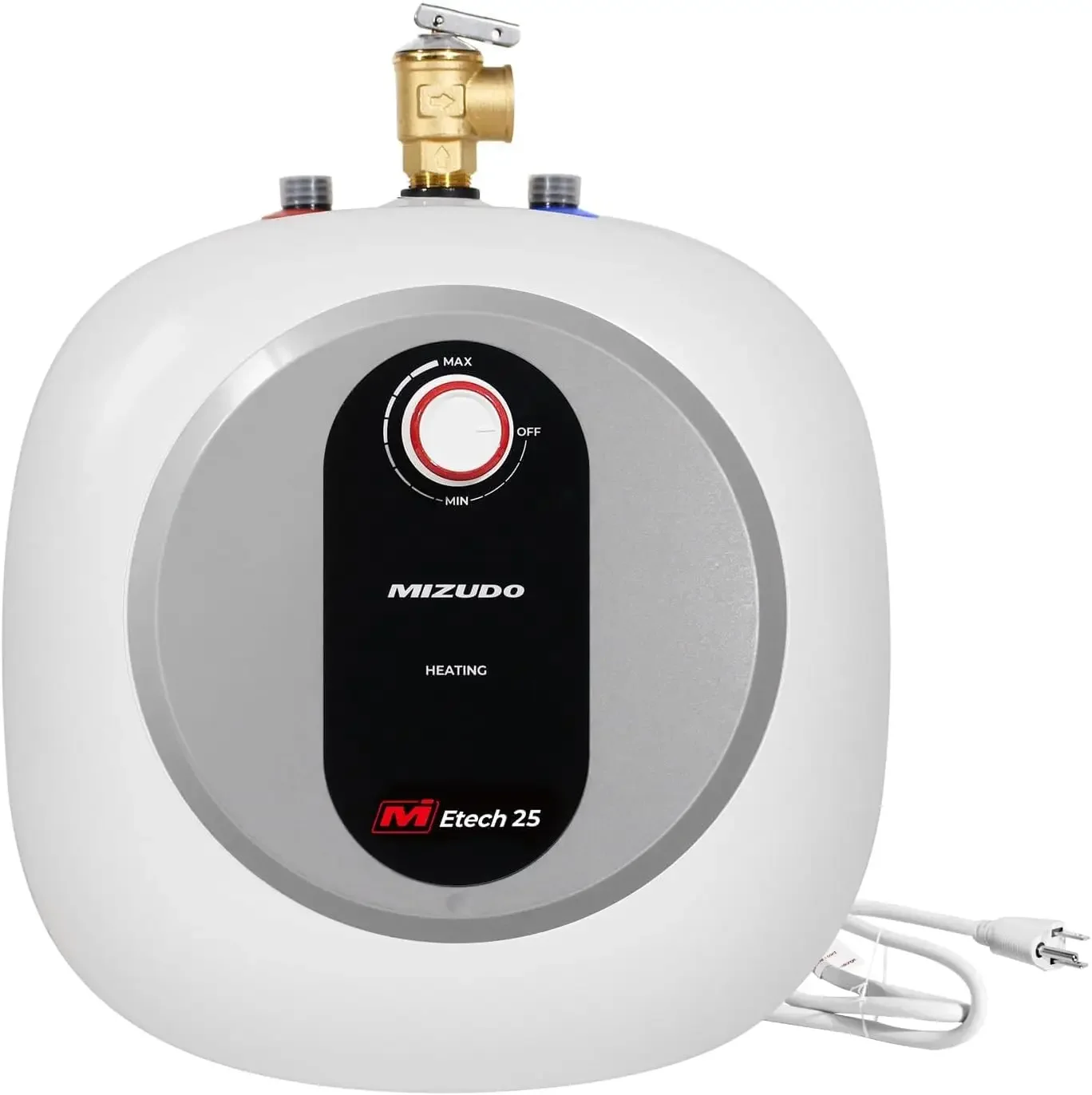 Mini Tank Water Heater - MIZUDO 2.5 Gallon Under Sink Small Hot Water Heater - 110 120V Point of Use Water Heater Easy to Instal