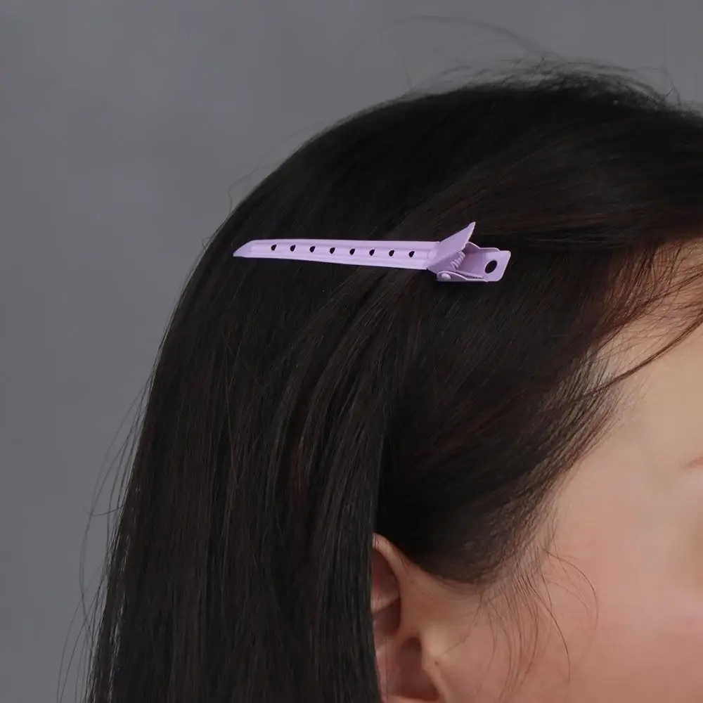 Ice Cream Color Hairdressing Hairpin Hair Locating Clip Hair Styling Tools Traceless Duckbill Clip Hair Fluff Tools