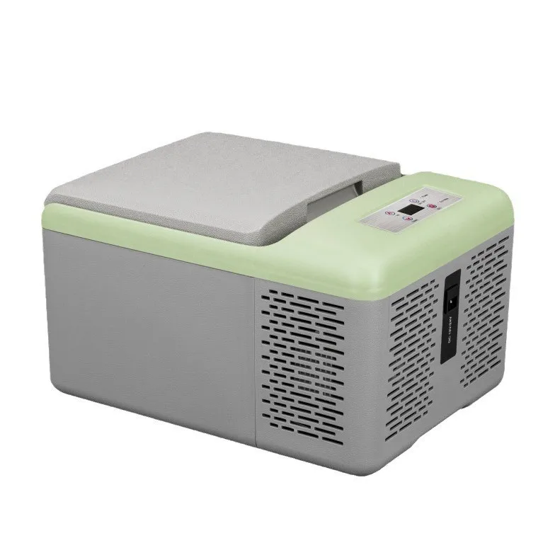 Small Refrigerator 9L Compressor Refrigeration Truck Home Dual-purpose 12V24 Refrigerated And Frozen Dormitory Mini Refrigerator