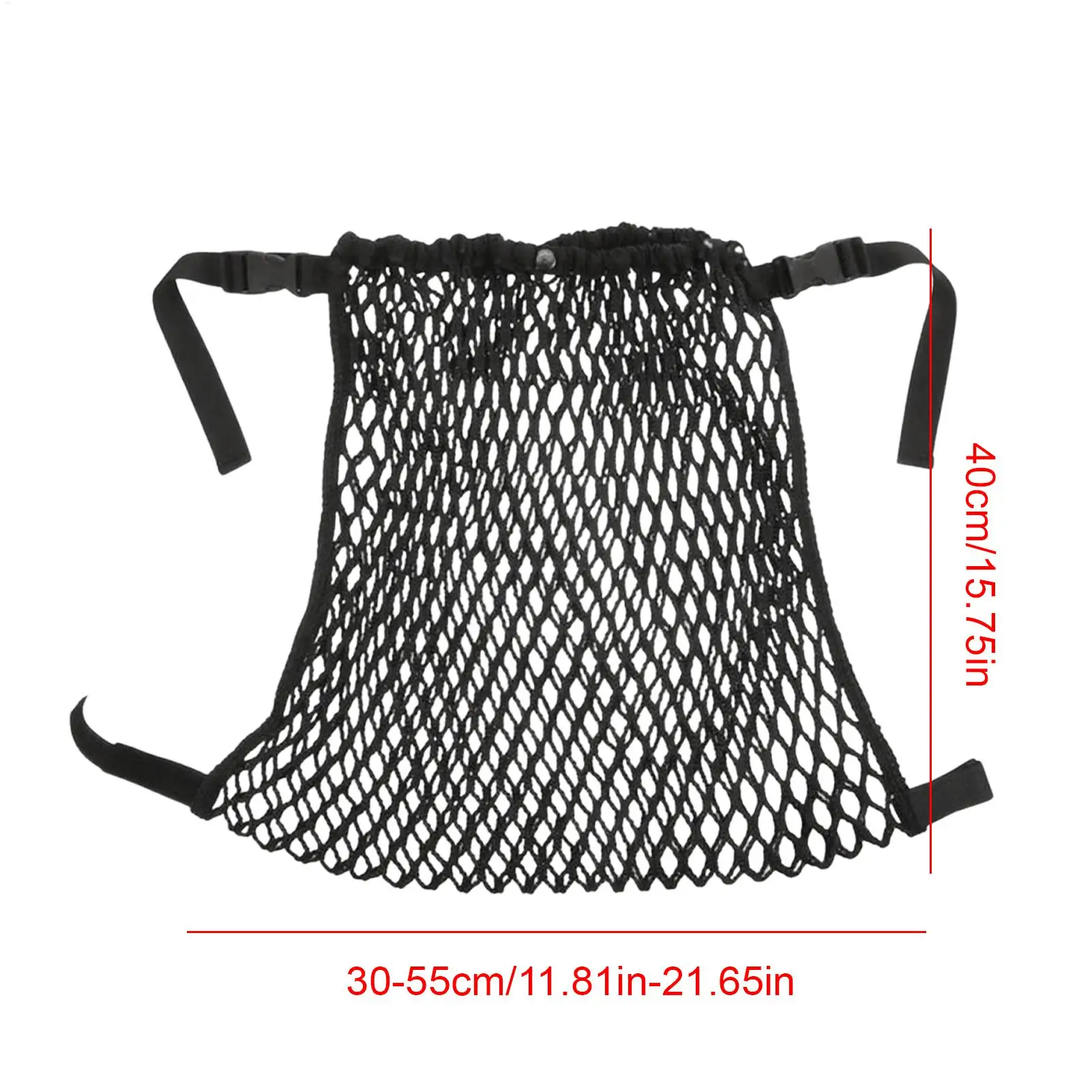 Saco de carrinho de bebê pendurado sacos de rede portátil grande capacidade bolso de armazenamento de carrinho de bebê produtos infantis organizador acessórios