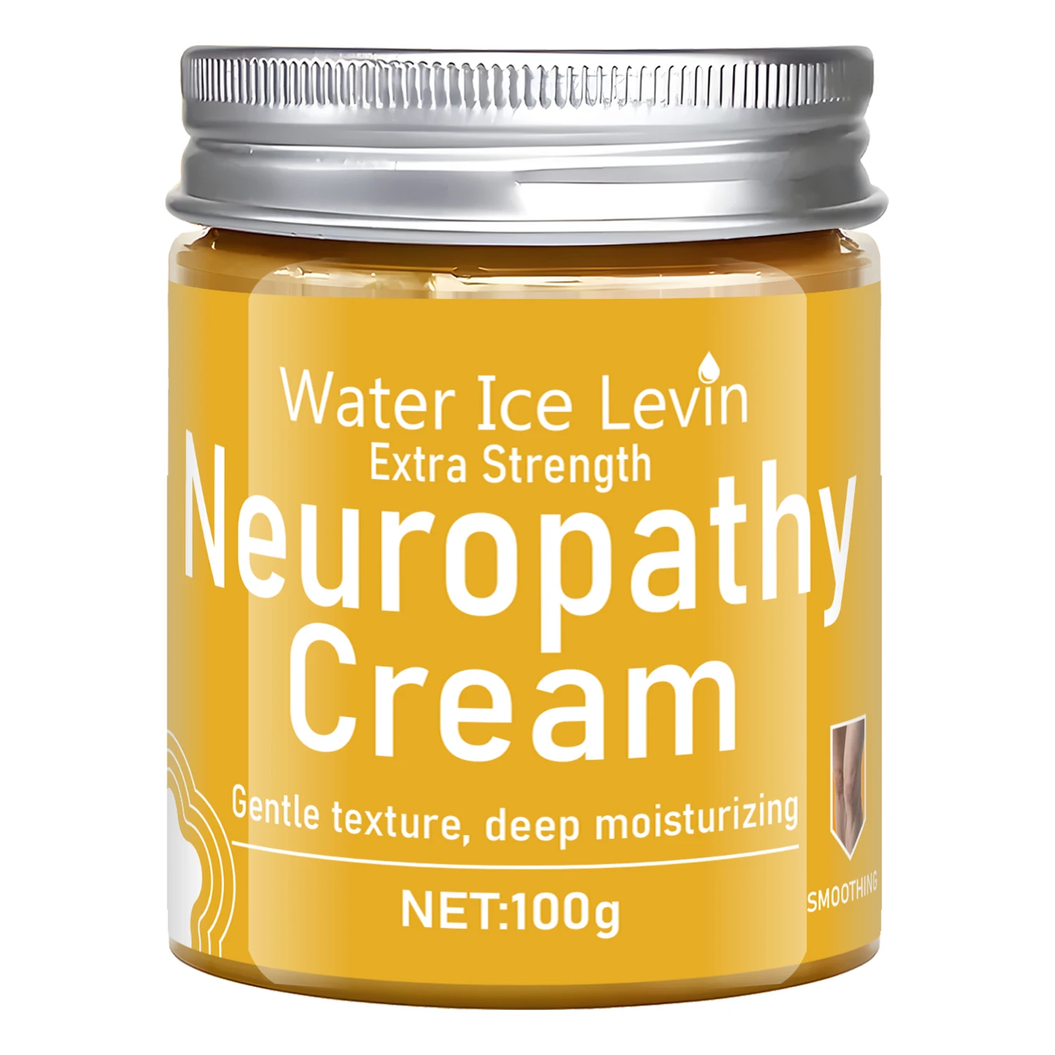 Water Ice Levin Extra Sterkte Neuropathie Crème. Dieppenetrerende, zachte vochtinbrengende crème voor senioren