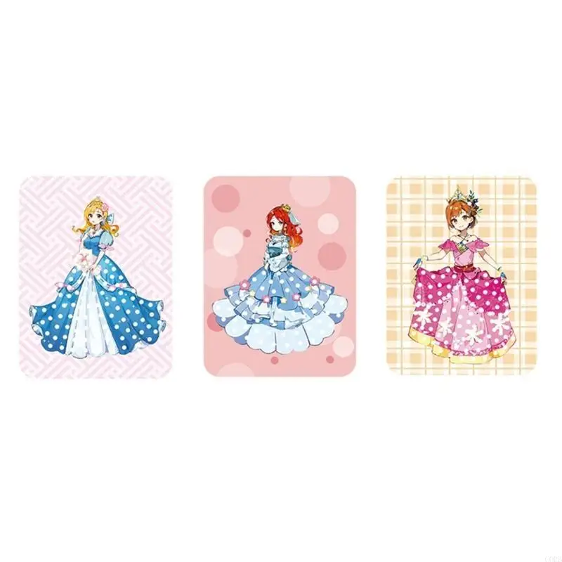 CORB DIY Princess Costume Sticker Activity Change Dress Educational Toy for Girls Craft Box Improve Aesthetic Conception