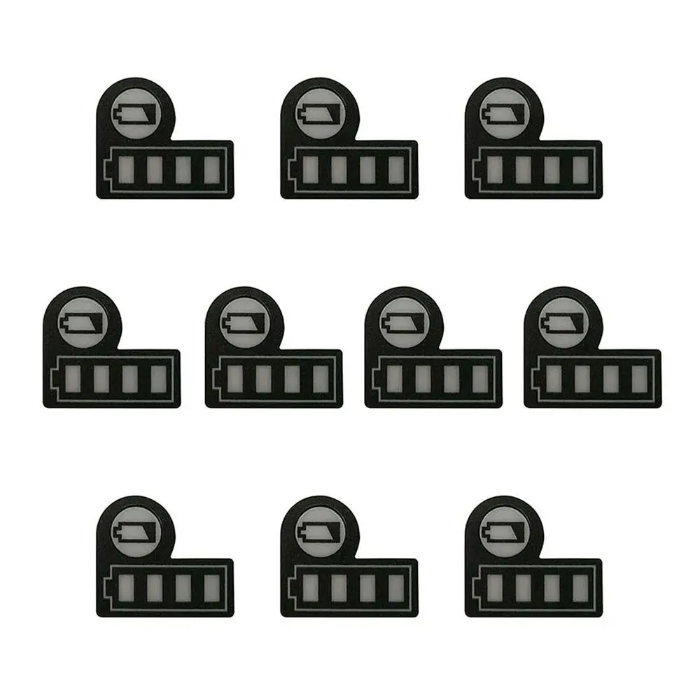 Decals Battery Capacity Sticker Universal Decor Battery Capacity Label Lithium Battery Battery Button Sticker for Makita