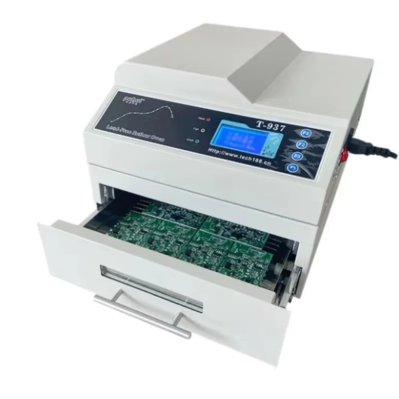 T-937 Intelligent Electronics Assembly Reflow Machine Uniform Temperature Control For Optimal Solders