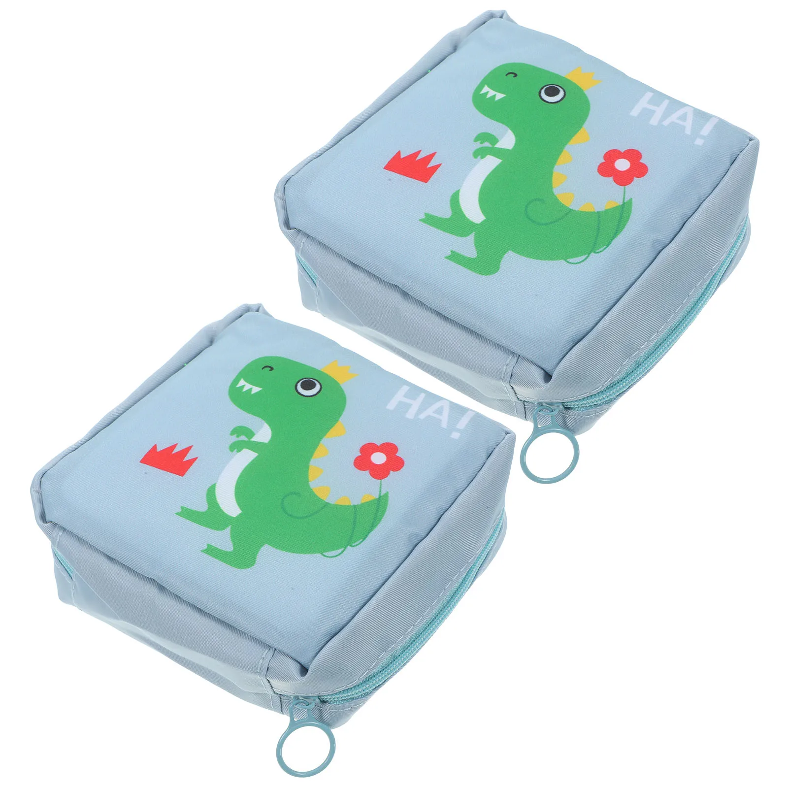 

2pcs Sanitary Napkin Bag Portable Period Pouch For Women Washable Menstrual Pad Storage Bag Reusable Tampon Carrier Lightweight