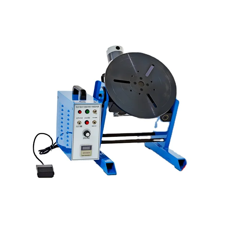 Pneumatic torch holder tailstock 100kg welding positioner 300kg rotary plate + 400mm chuck