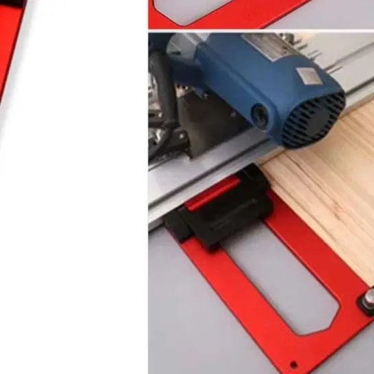 

Electric Circular Saw Guide Rail Slide Right Angle Positioning Plate 90 Degree Hand Tools Parts Power Tool Accessories