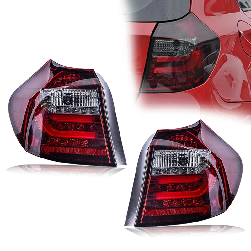 Car Tail Lamp Tail Light Modified LED Taillight Turn Signal Lamp Brake Light For BMW 1 Series E87 2007-2011