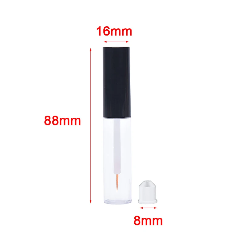

8ml Empty Eyeliner Tube Refillable Vial for Eyelash Serum Makeup Storage Beauty Product Container