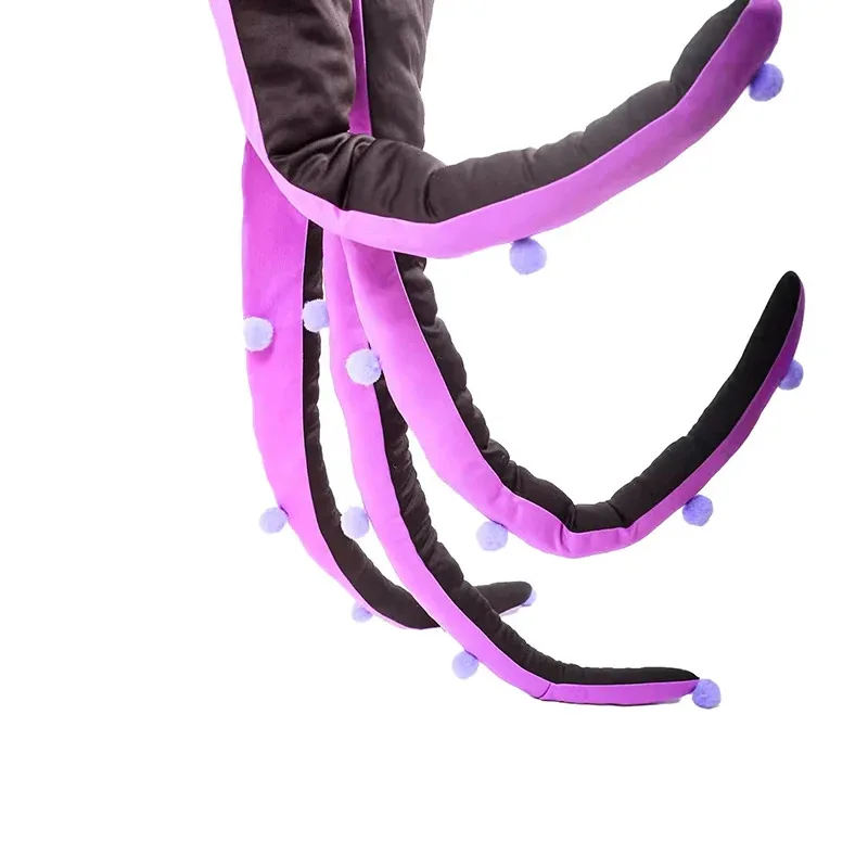 2025 11 Adult Little Mermaid Ursula Cosplay Long Octopus Tentacles Female Sea Witch Costume For Halloween Purim Party Wear