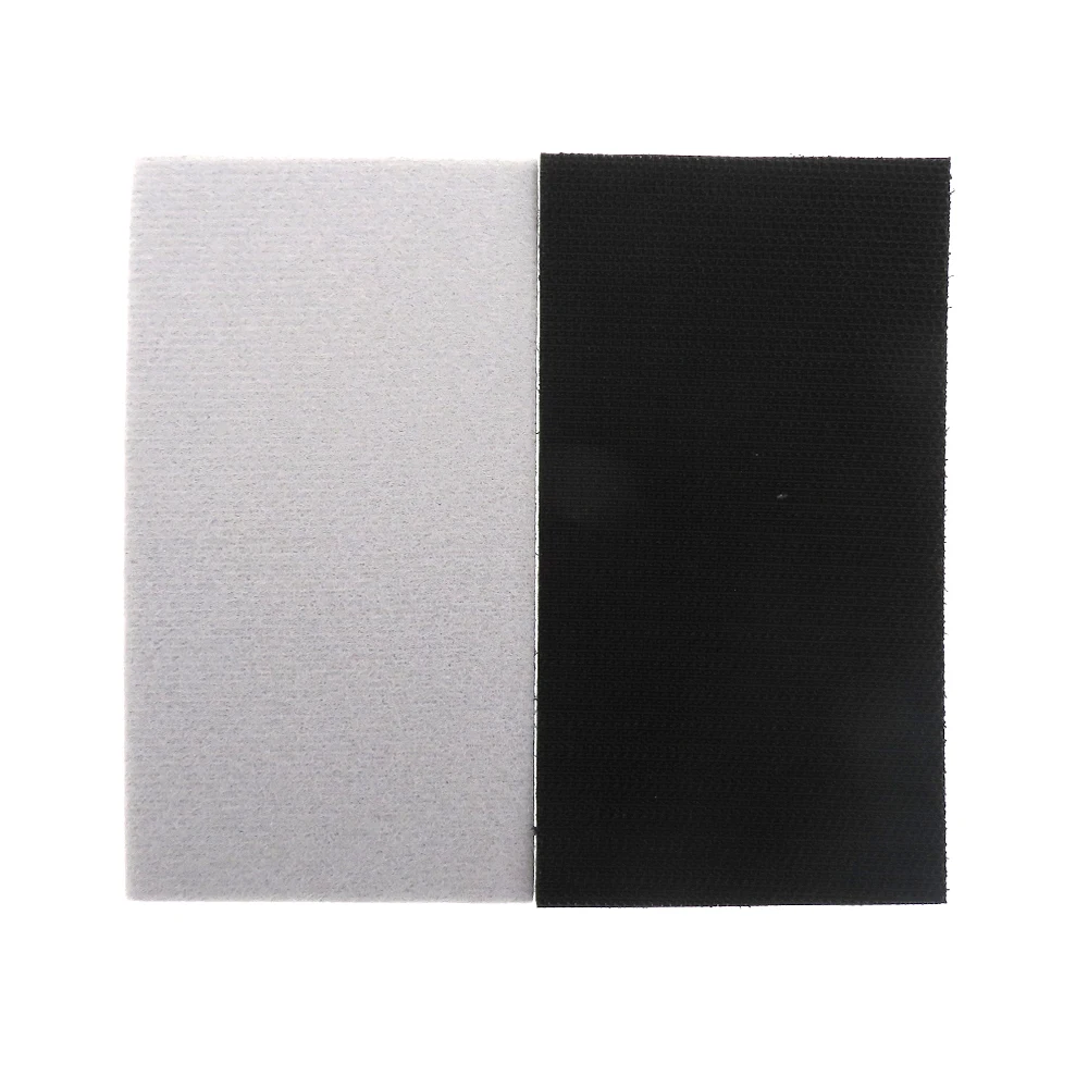 Tampone di interfaccia in spugna morbida 70X130 mm Cuscino con gancio e anello per piastra di supporto tampone Lucidatura per la lavorazione del legno automobilistica (5 pezzi)