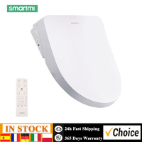 Smartmi Smart Heated Bidet Toilet Seat with Remote Warm Air Dryer Water Wind Temperature Adjustable