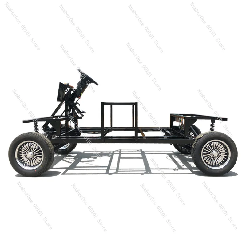 Electric parade float bottom plate four-wheel vehicle bottom plate frame color car parade bottom plate manufacturer