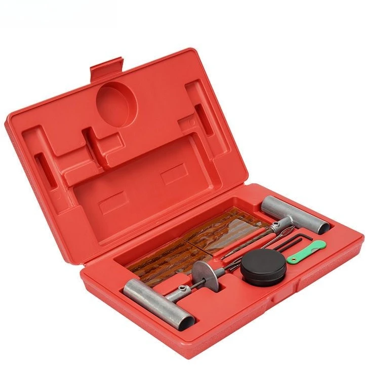 ชุดเครื่องมือซ่อมยางรถยนต์แบบเร็ว สำหรับรถจักรยานยนต์ รถยนต์ไฟฟ้า พร้อมเครื่องซ่อมยางแบบสุญญากาศ ชุดซ่อมฉุกเฉิน