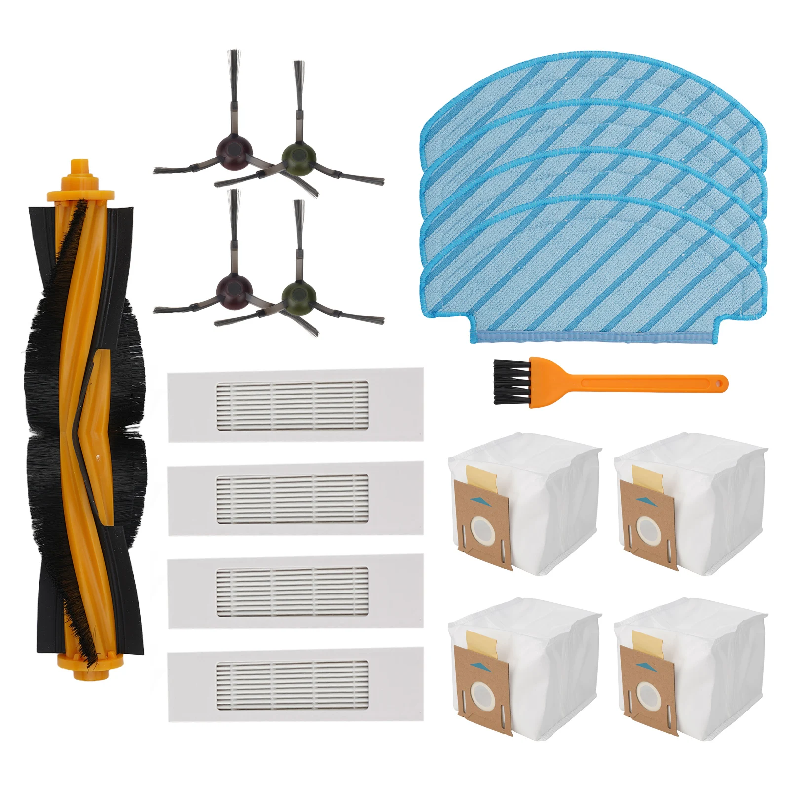 Replacement Accessory Pack for Deebot For N10/For N10 for PLUS Comprehensive Set of Brushes Filters and Mop Cloths