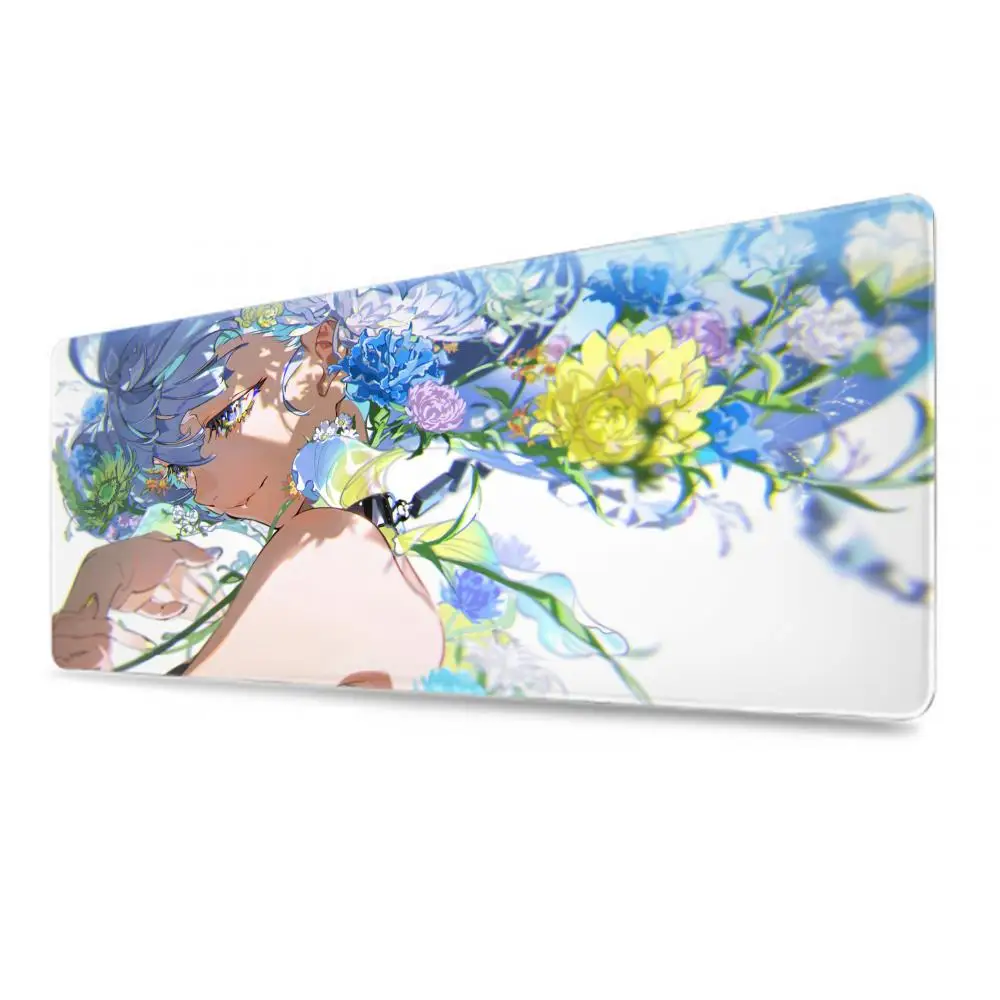 Colorful Watercolor Fantasy Illustration XXL Large Mousepad Keyboard Pad Mouse Pad