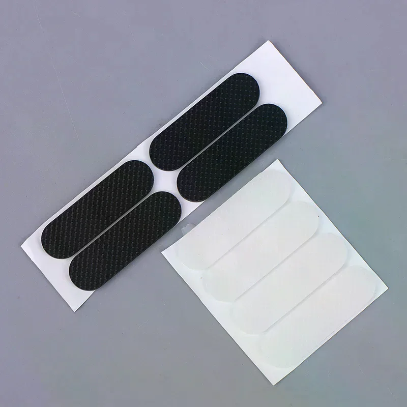 4PCS Black Rubber Feet Thickness 1.8mm Anti-slip Self-adhesive Silicone Shockproof Protective Pad For Keyboard Base Cabinet