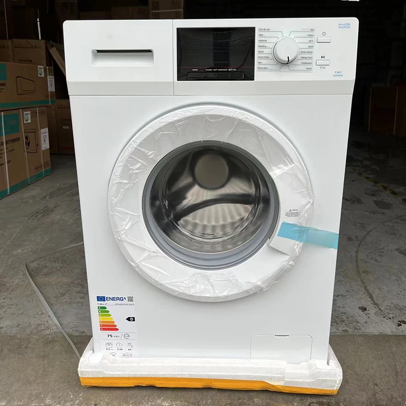 

Variable Frequency Full Automatic Household Large Capacity Intelligent 9 Kg Front Load Washing Machine for Family Laundry Pro