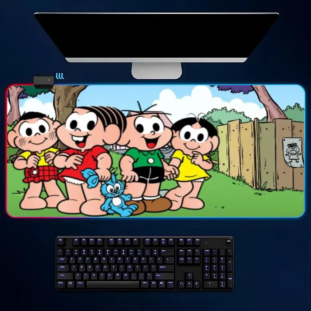 

Коврик для мыши с персонажами из комедийного сериала «Друзья», большой игровой коврик с защитой по краям, утолщенный, для компьютерной клавиатуры, стола, рабочего места