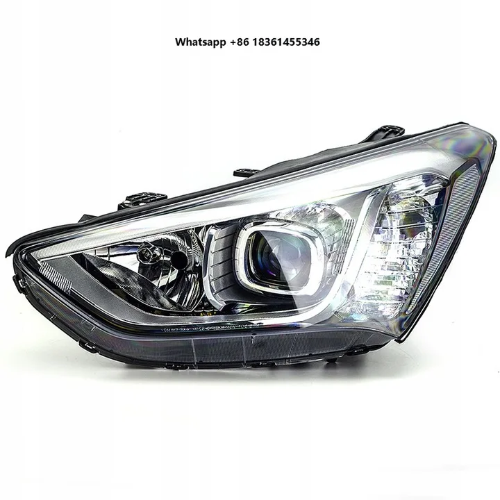 For Head Lamp Head Light for Santa Fe 2013 2014 2015 2016 CAPA Certified Headlight Front Light 92101-2W110