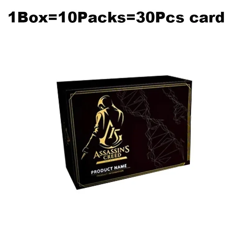 New Assassins Creed Card 15th Anniversary Commemorative Limited Handdrawn Hidden Collection Cards Wholesale Toys Children Gifts