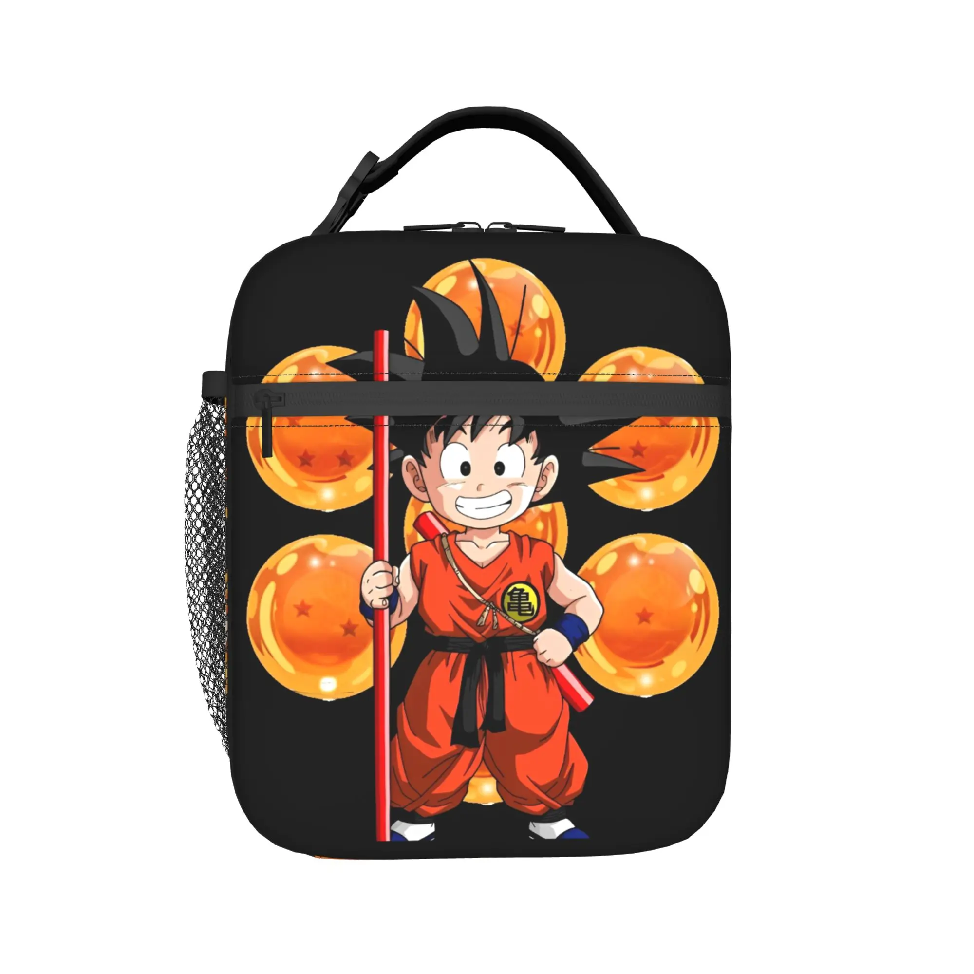 

D-Dragon-Ball-L DragonBalls Thermal Insulated Lunch Bags for Travel Reusable Food Bag Container Men Women Thermal Lunch Boxes
