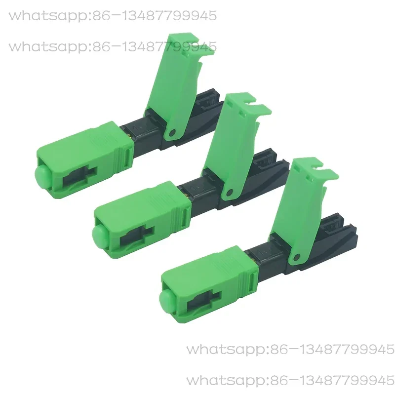 Optical fibe quick connector  Fiber Optic Fast Connector Embedded High Quality SC APC
