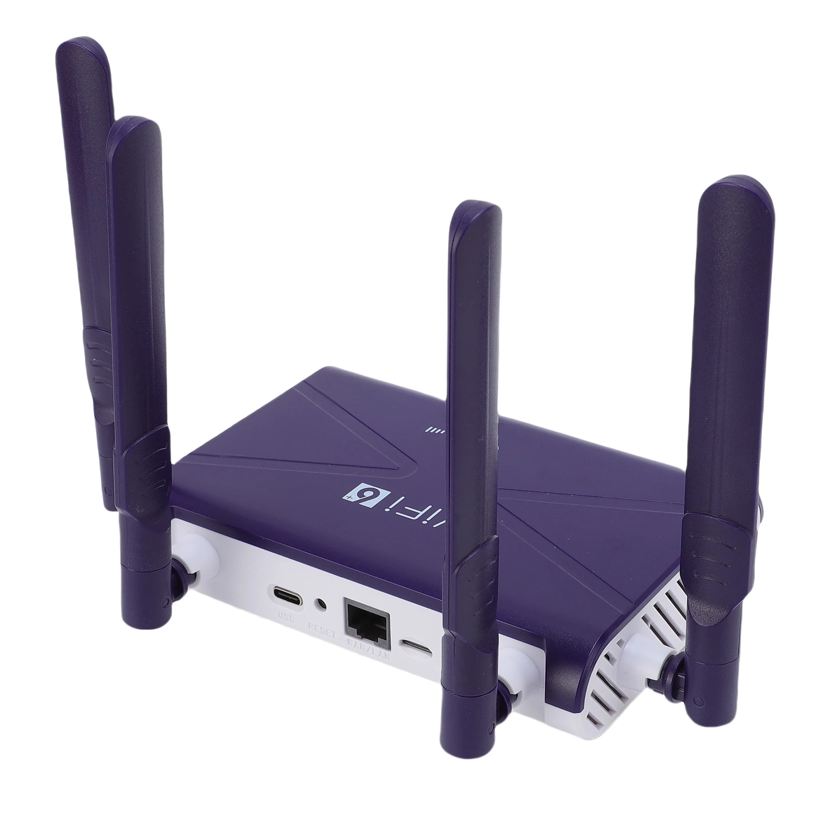 Router Nirkabel WiFi6 LTE Profesional 300Mbps Router 4G 5G CPE LTE Kecepatan Tinggi dengan Slot Kartu SIM 4 Antena untuk Ponsel Laptop PC
