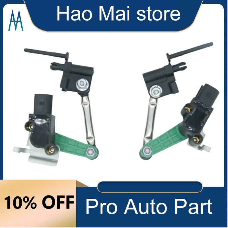 

7P0616213 7P0616214 Front Left / Right Headlight Level Sensor Height Sensor for AUDI Volkswagen Touareg V6 V8 2010-2018 7p5 7p6