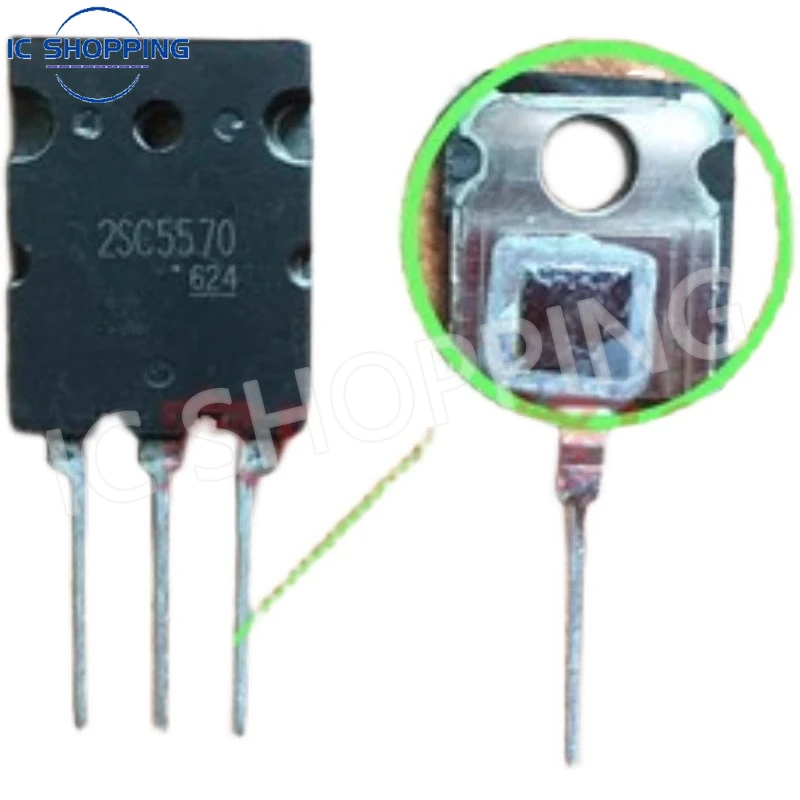 10PCS Triode 2SC5570 (C5570) Ultrasonic Transistor Can Replace C3997 and C3998.