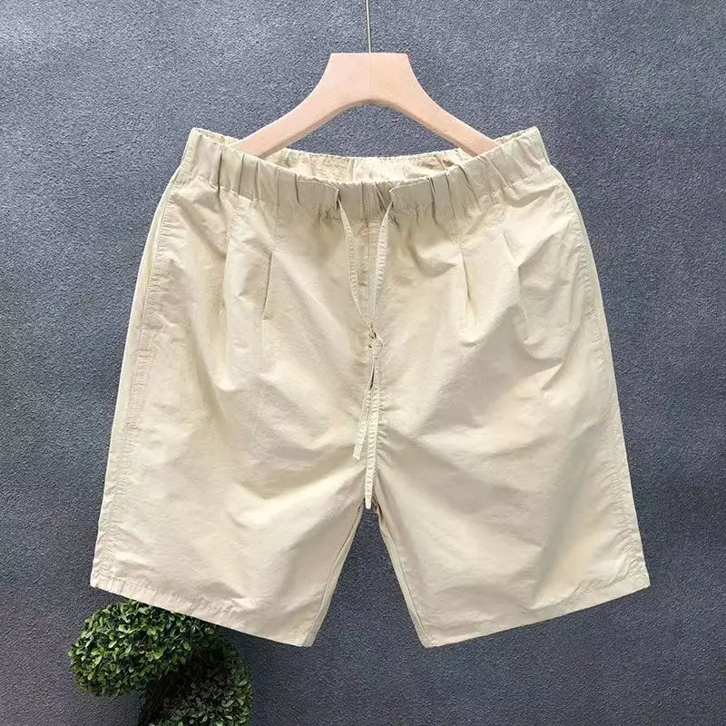 Men's Quick Dry Shorts Summer Lightweight Athletic Shorts Casual Loose Fit 5 Inch Inseam Beach Board Shorts with Pockets