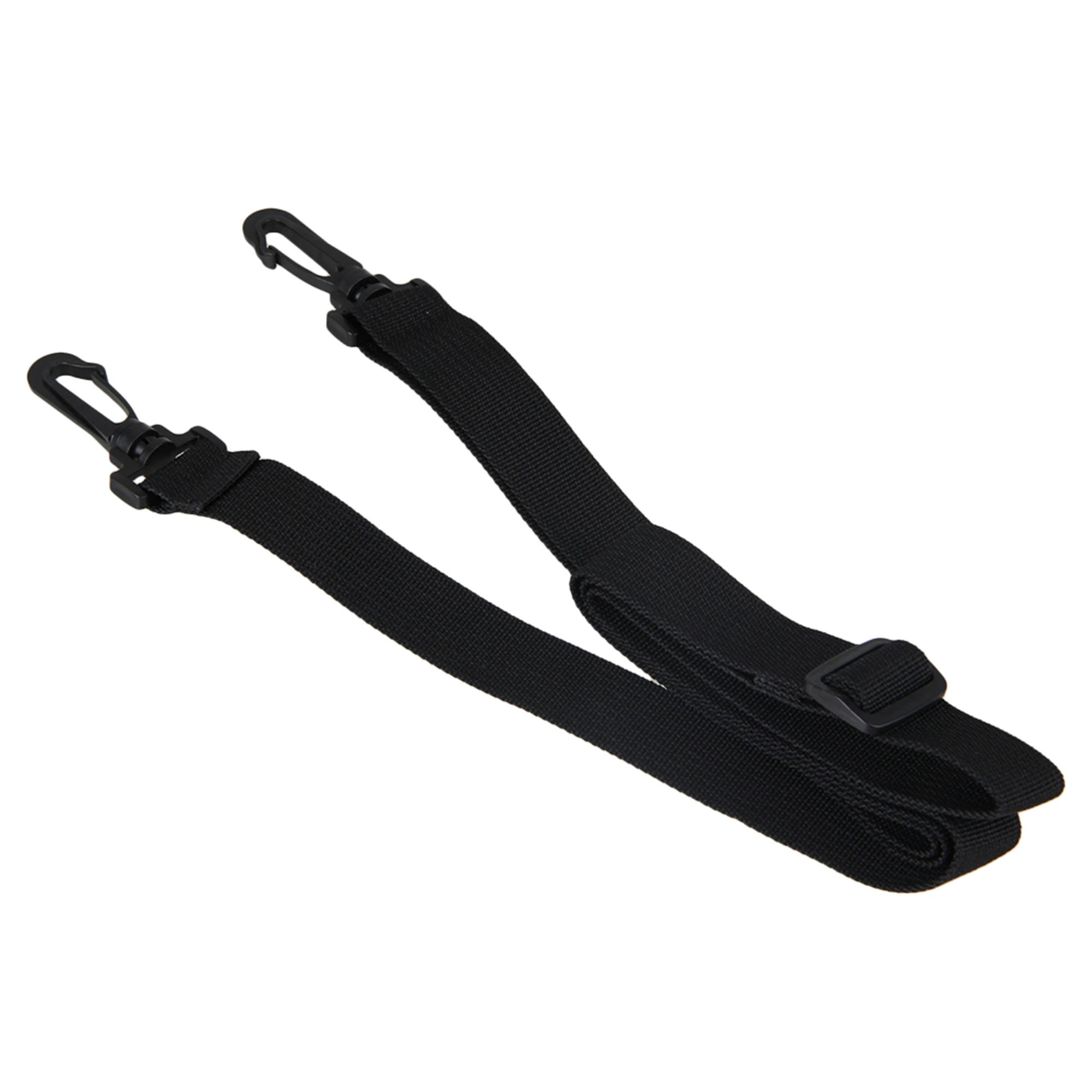Laptop Single Shoulder Adjustable Strap With Plastic Hook 90cm Black 25MM Width