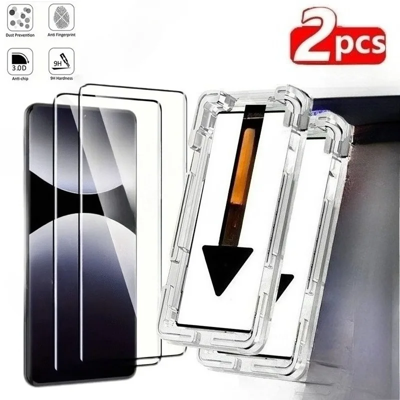 

2pcs Screen Protectors for Xiaomi 14 Pro Dust Removal HD Film for Xiaomi 14 Ultra Anti-Scratch for Xiaomi 14T Pro Tempered Glass