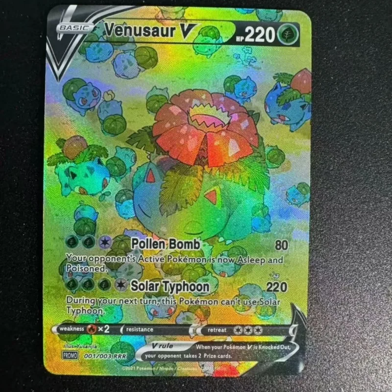 3 قطعة/المجموعة PTCG النسخة الأمريكية من Charmander Bulbasaur السنجاب DIY بها بنفسك لعبة ذاتية الصنع جمع بطاقة الكرتون بطاقة فلاش قابلة للطي