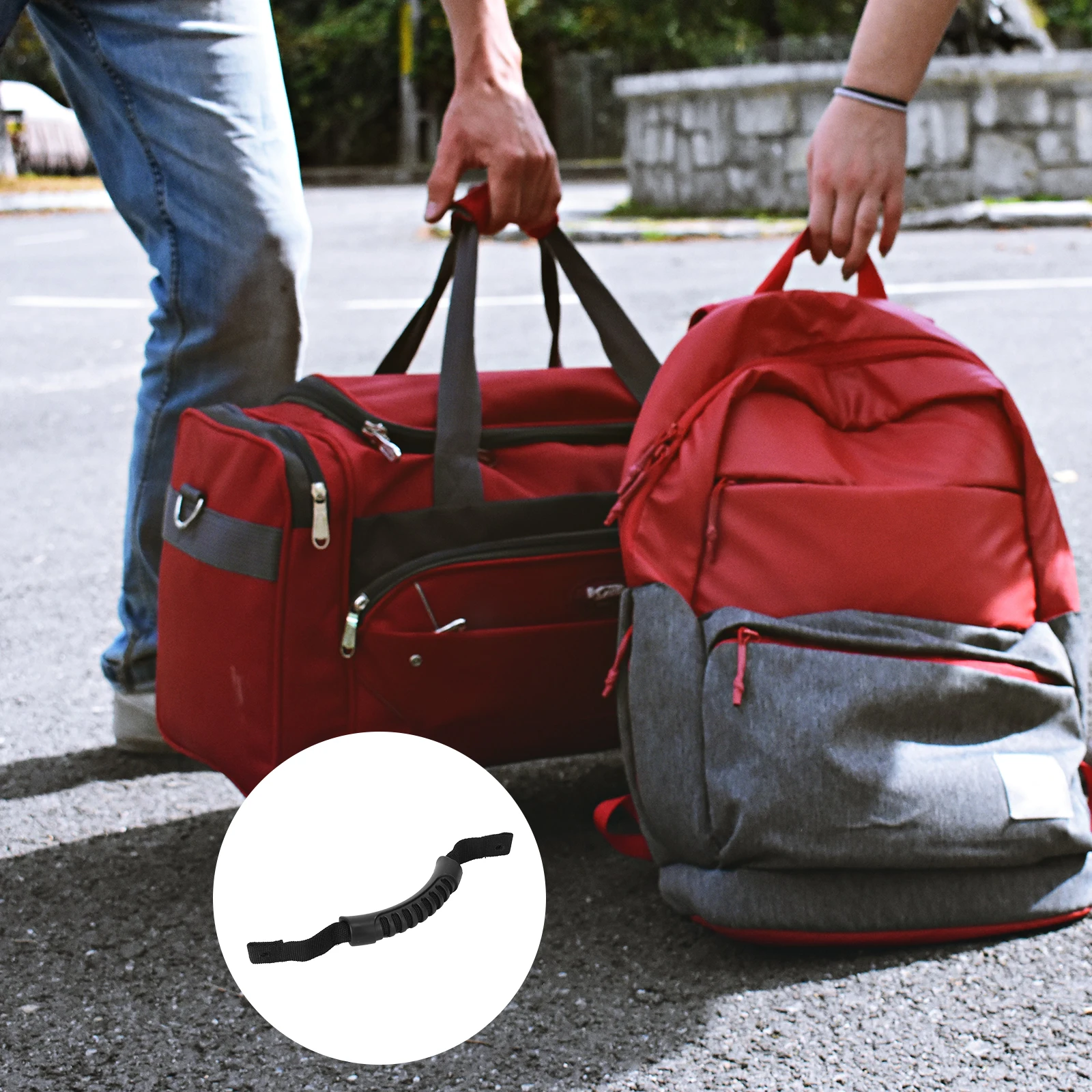 

6Pcs Durable PVC Kayak Carry Handle Universal Fit for Kayaks Boats Canoes Easy Installation Luggage Accessory Kayak Carry Handle