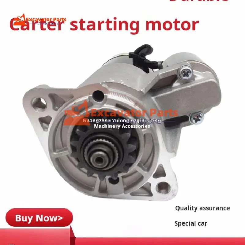 For Mini Excavator Caterpillar CAT 301.7CR 302CR 303CR Starting Motor starter L3E Starter Excavator Parts