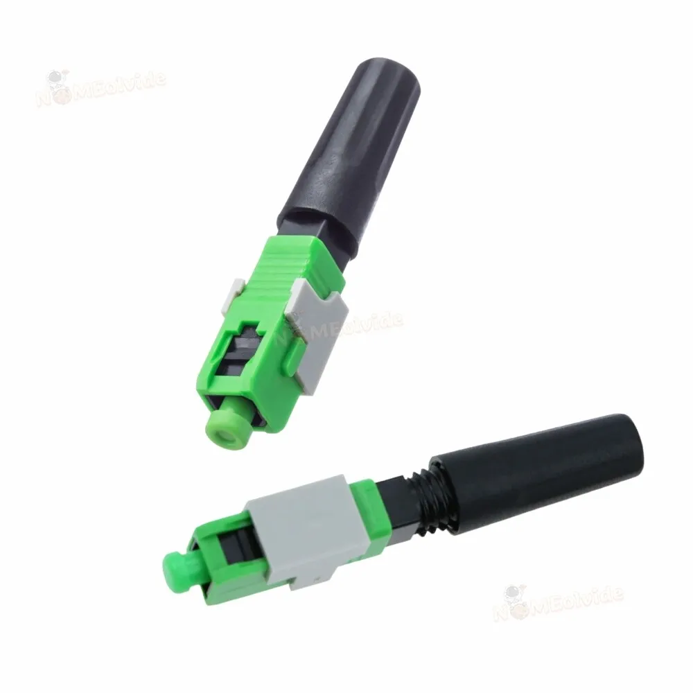 Imagem -02 - Optical Fiber Cabo Quick Connector Conexão a Frio Rápido Adaptador 0.3db para Telecomunicações Ftth sc sc