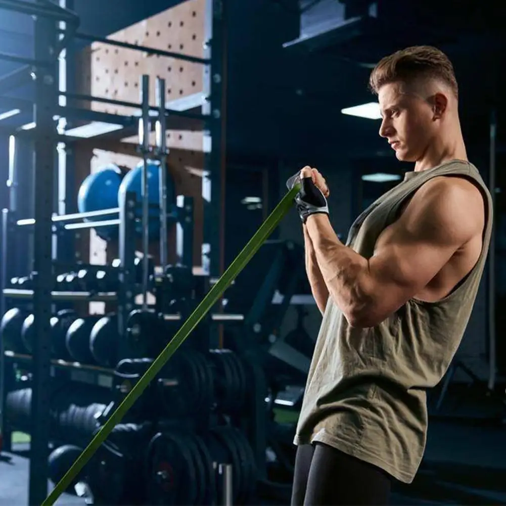 TPE Resistance Band Elastic Exercise Strength Pull-Ups Auxiliary Band Pilates Gym Fitness Equipment Strengthening Train