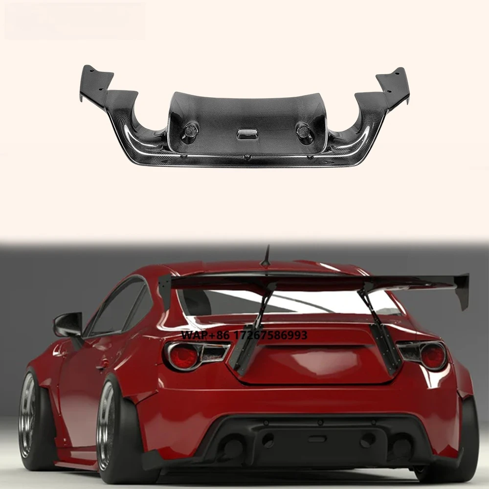 

For GT86 FT86 BRZ 2012-20 Coupe RB V1 Style Carbon Fiber Rear Diffuser