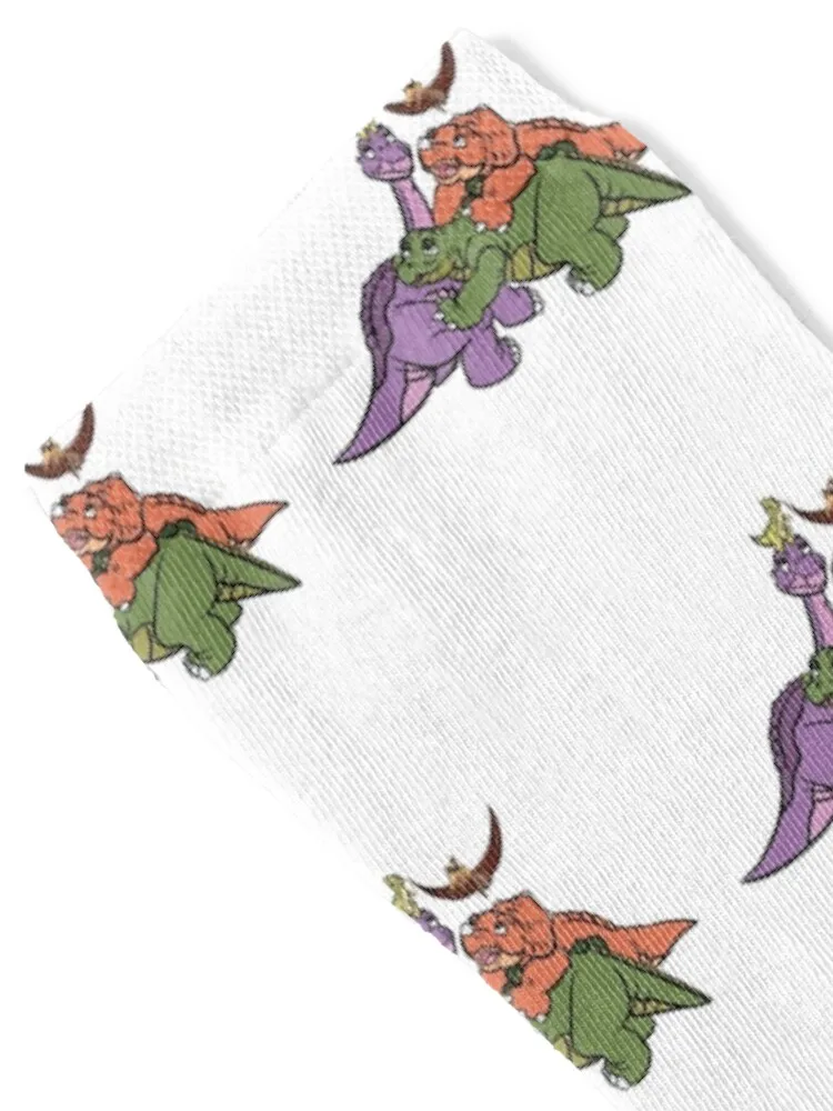 The Land Before Time Socks Soccer Heating sock snow hiphop Designer Man Socks Women's