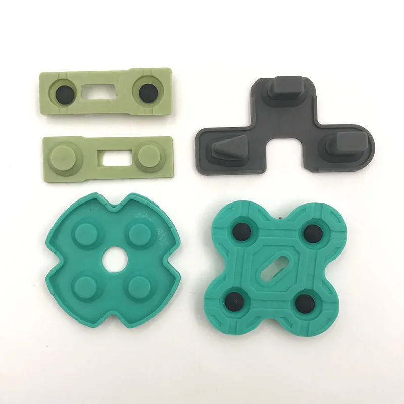 Silicone Rubber Conductive Pads Buttons Touches For PS2 Controller Replacement Repair Parts