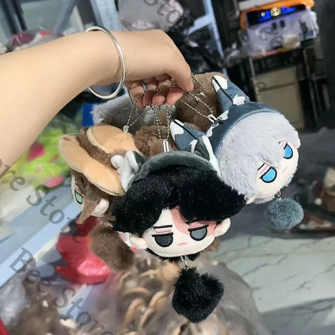 

Game Identity V Супер милый несколько персонажей 10 см плюшевый кулон с большой головкой мультяшный деликатес подарок на высокий уровень внешнего вида