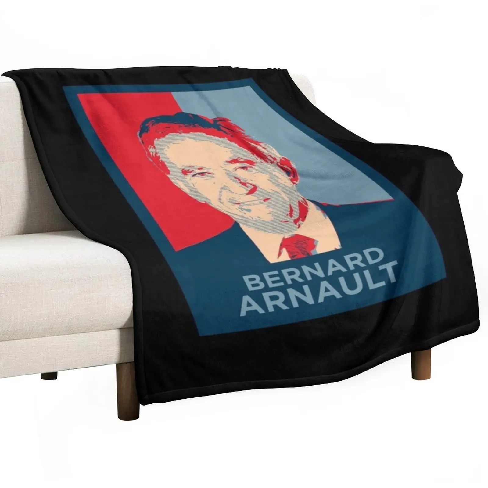 

New Bernard Arnault Throw Blanket for winter Soft Plush Plaid for babies Moving Blankets