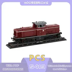 Ultimate Collection Rail Train Model High-tech Bricks Urban Transportation Vehicle Model Locomotive Toy Children's Display Gift