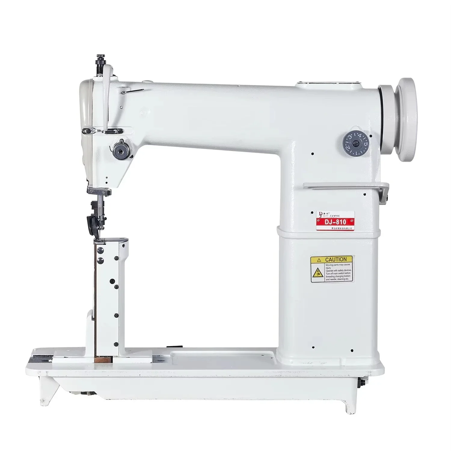 Industrial Sewing Machine New Motor Single Needle Vertical Roller Presser Foot Manual Feed Durable Metal