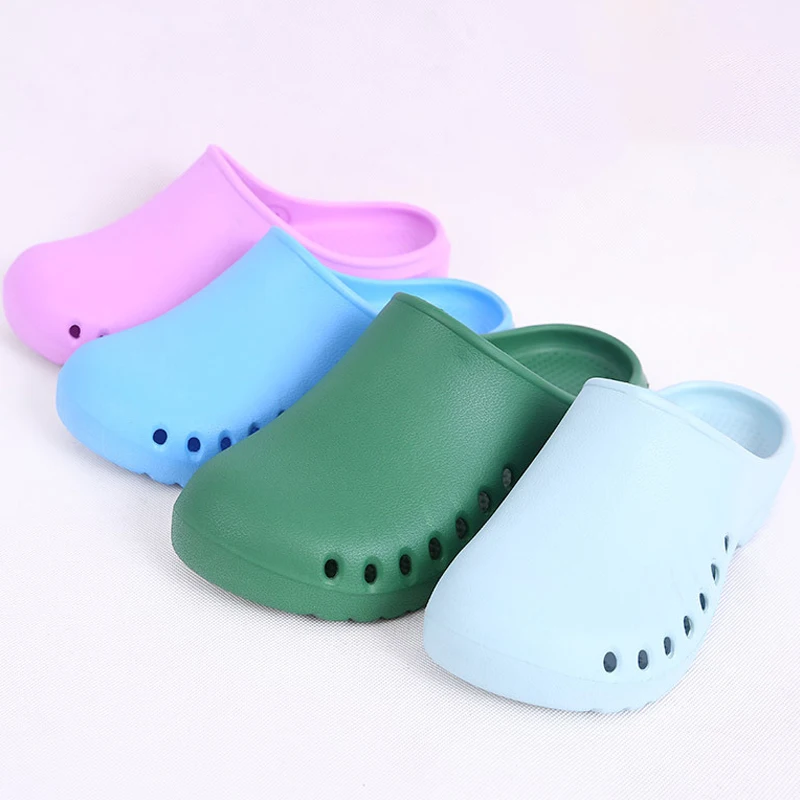 

Baotou Sandals Doctor Shoes Women Men Nurses work experiment Clogs Outdoor Non-Slip Garden Slippers obuwie medyczne damskie