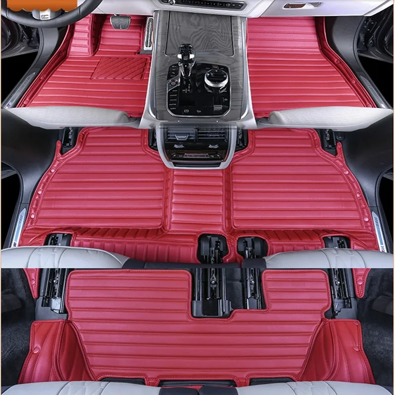 

Best quality! Custom special car floor mats for Mercedes Benz EQB 300 2023 7 seats non-slip waterproof carpets for EQB300 2022